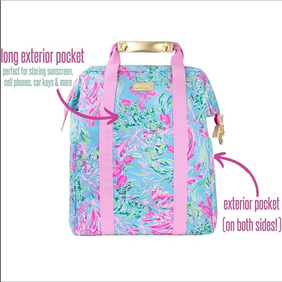 Lilly Pulitzer Insulted Backpack Cooler